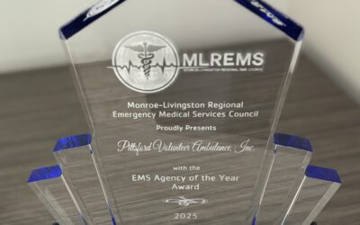 Pittsford Ambulance Receives Recognition at Regional Awards Ceremony